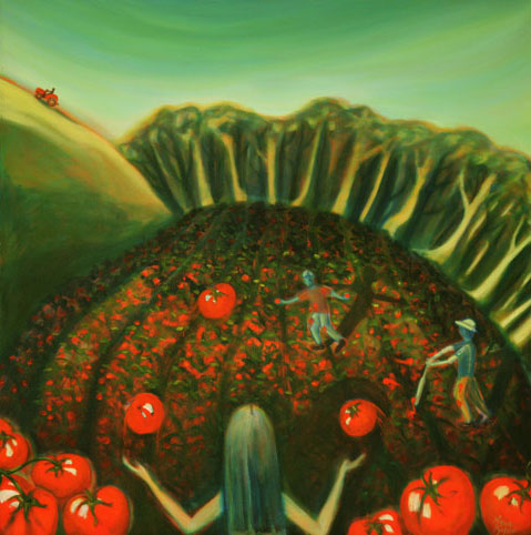 Finale to Tomato Season by Anna Glynn