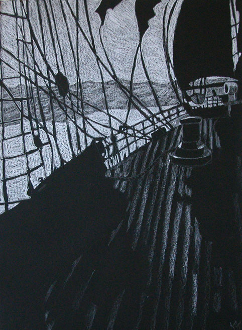 Ship's Deck by Anna Glynn